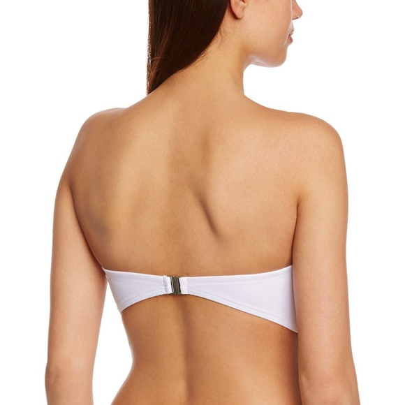 French Connection Poppy Mesh Bandeau Bikini Set Strapless - Picture 5 of 6